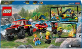 Lego City 4x4 Fire Truck With Rescue Boat - Colorland Toys